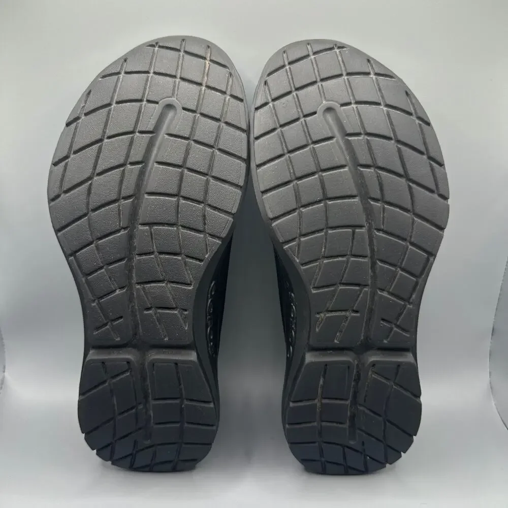 OOFOS OOmg Sport Low Womens Size 9.5 Black Casual Walking Slip On Recovery Shoes